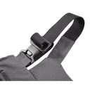 3037 4PROTECT® Workwear Latzhose, grau/schwarz Detail 4