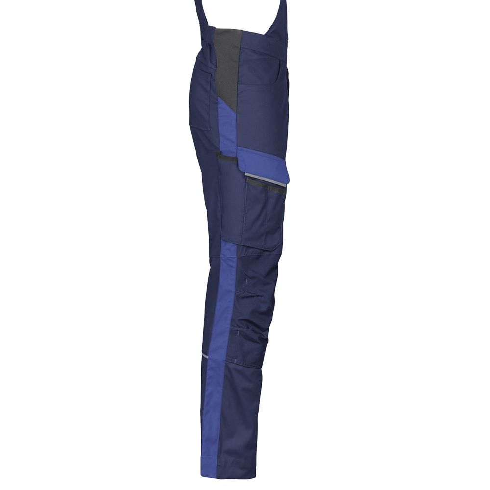 3032 4PROTECT® Workwear Latzhose, navy/royal Detail 2