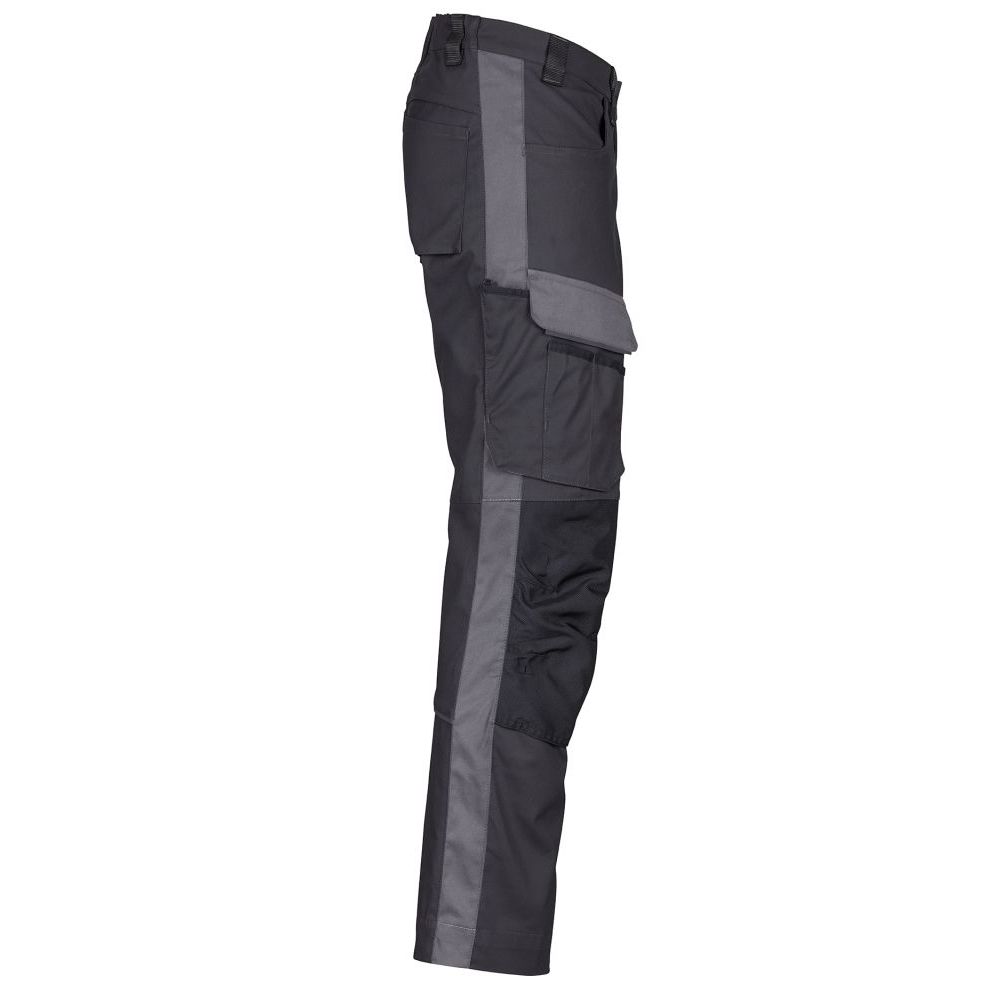 3058 4PROTECT® Workwear Hose, schwarz/grau Detail 3