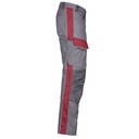 3053 4PROTECT® Workwear Hose, grau/rot Detail 2