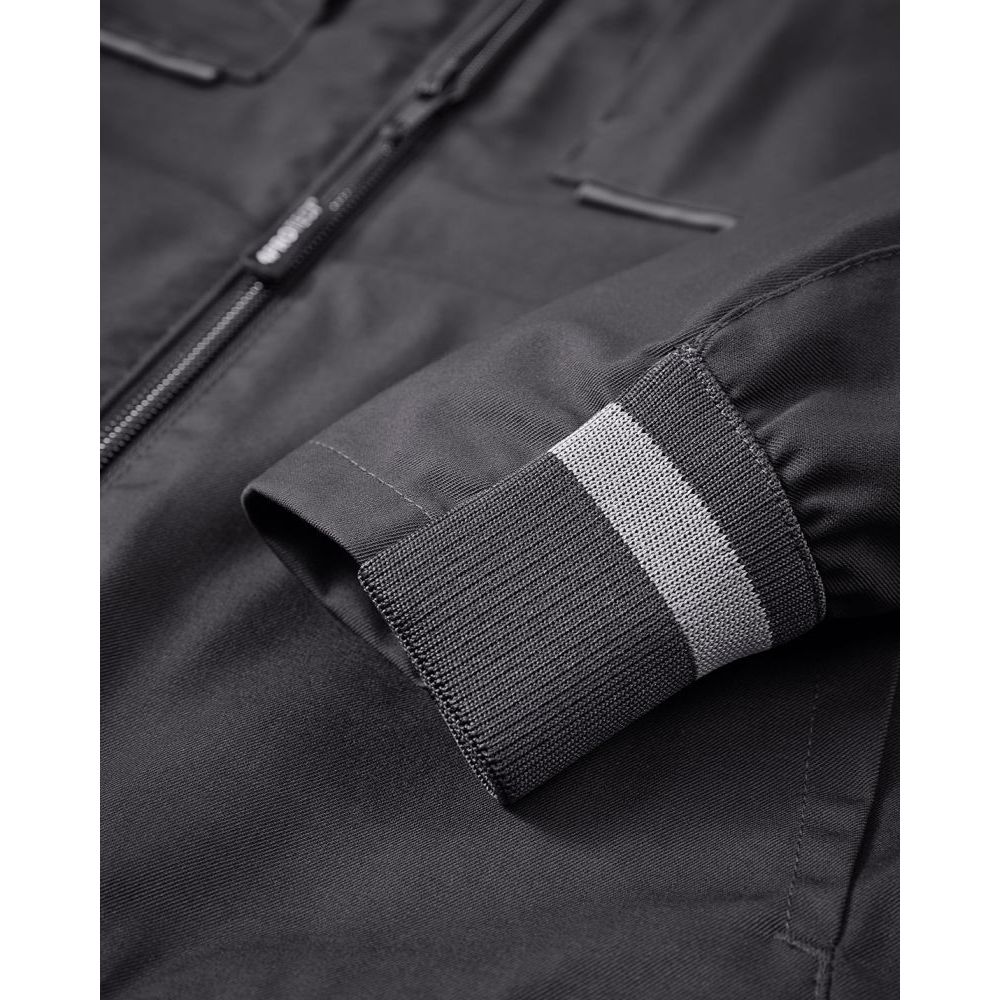 3018 4PROTECT® Workwear Bundjacke, schwarz/grau Detail 5