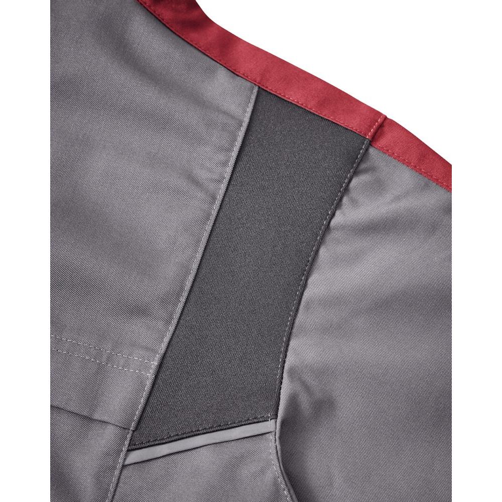 3013 4PROTECT® Workwear Bundjacke, grau/rot Detail 3