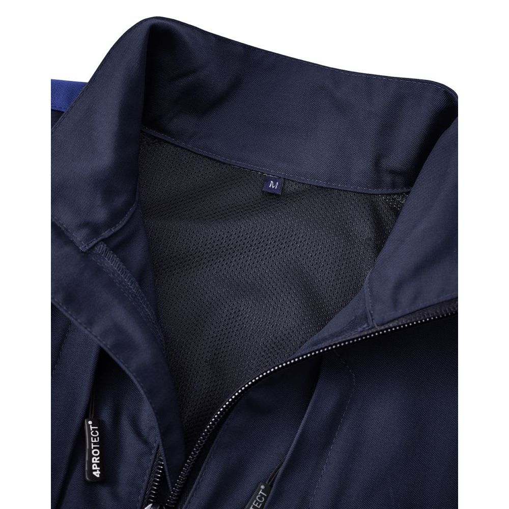 3012 4PROTECT® Workwear Bundjacke, navy/royal Detail 6