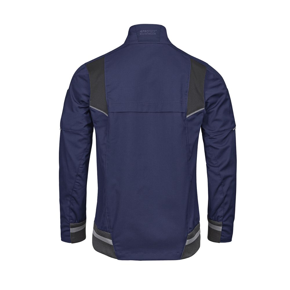 3011 4PROTECT® Workwear Bundjacke, navy/navy Detail 1