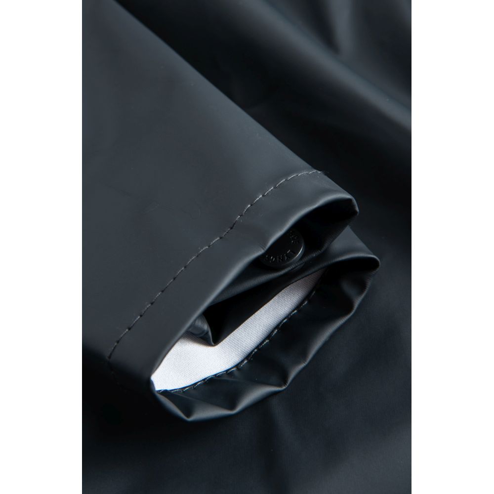 FR-LR48 Flammhemmende Regenjacke in PU-Qualität, Detailansicht 1 in der Farbe 03 marine