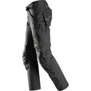 SNICKERS FlexiWork Arbeitshose+ | 6903, Detailansicht 2 in der Farbe 0404 black/black