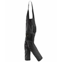 SNICKERS AllroundWork Stretch-Latzhose | 6051, Detailansicht 1 in der Farbe 0404 black/black