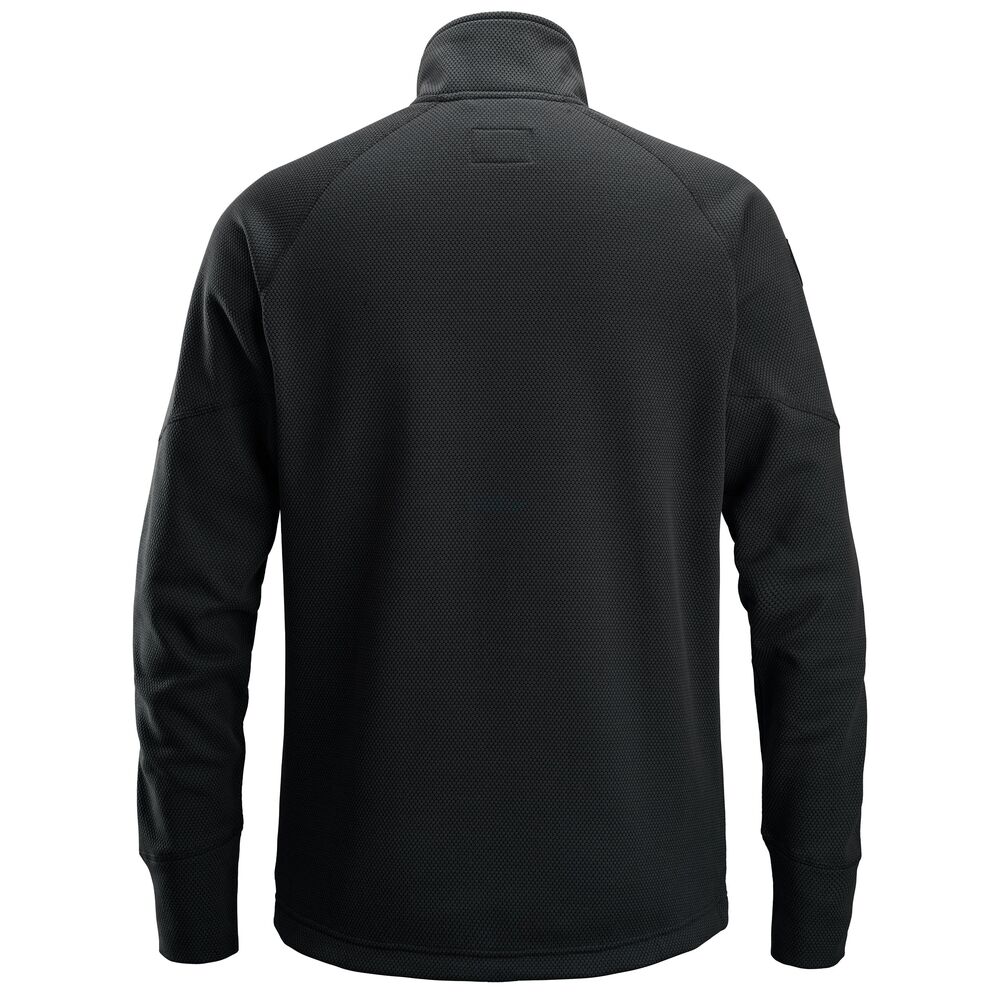 SNICKERS FlexiWork Fleece-Arbeitsjacke | 8042, Detailansicht 1 in der Farbe 0404 black/black