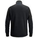 SNICKERS FlexiWork Fleece-Arbeitsjacke | 8042, Detailansicht 1 in der Farbe 0404 black/black