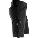 SNICKERS AllroundWork 4-Wege-Stretch-Shorts | 6173, Detailansicht 3 in der Farbe 0404 black/black