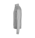 ID IDENTITY Sweat-Cardigan | Reißverschluss | 0628, Detailansicht 2 in der Farbe grau meliert