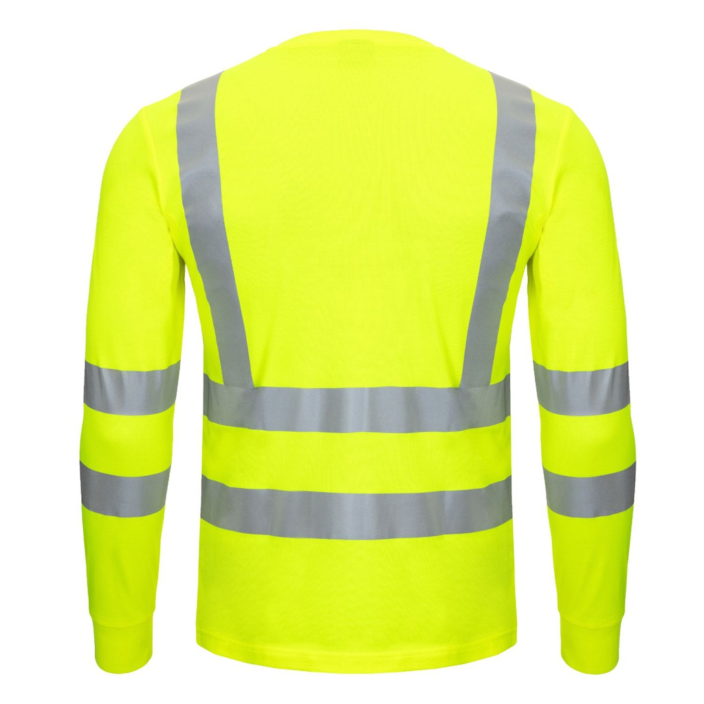 7009 MOTION TEX VIZ Warnschutz-Langarmshirt