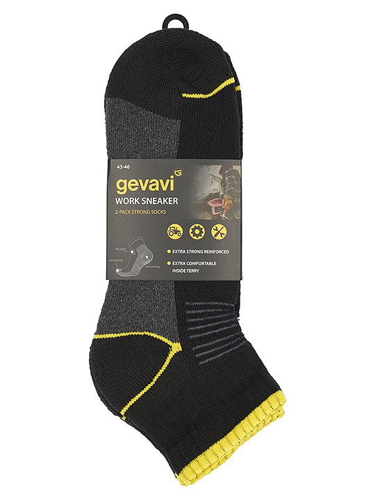 GW51 Work Sneaker Socken 2er-Pack