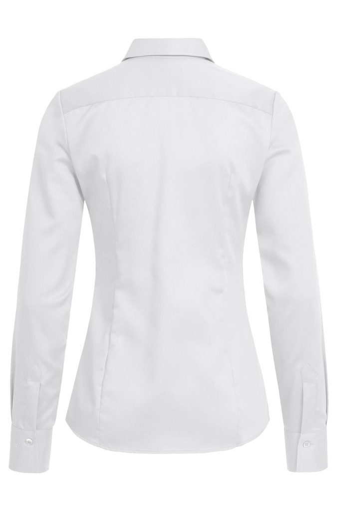 10357 Bluse, Langarm Slim Fit | Clean