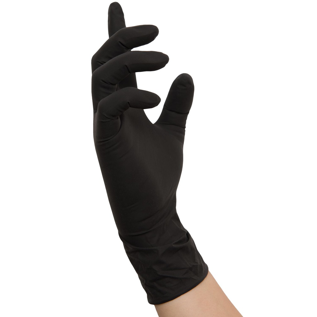 8220 BLACK SCORPION Latex Einmalhandschuhe