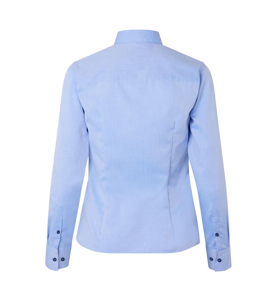 S372 Fine Twill Contrast Bluse | modern | Damen