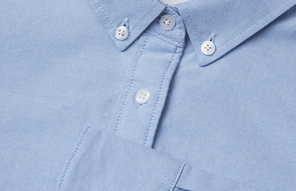 S63 Oxfordbluse | modern | long | Damen