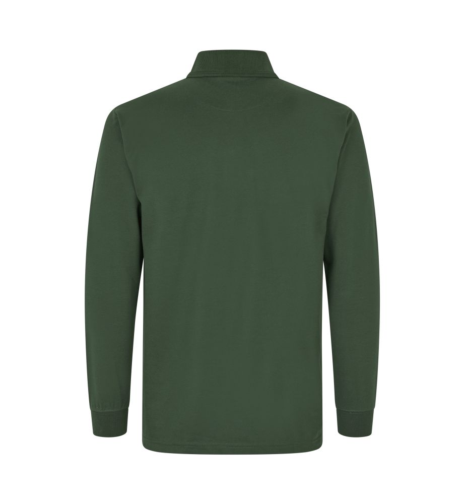 0336 PRO Wear Langarm-Poloshirt | Druckknopf