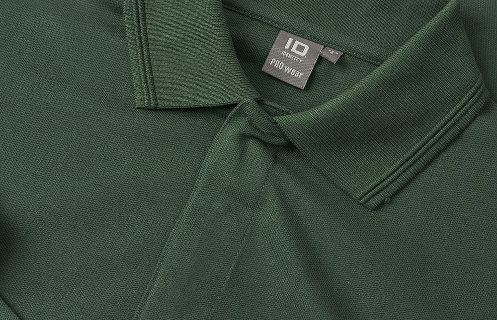 0336 PRO Wear Langarm-Poloshirt | Druckknopf