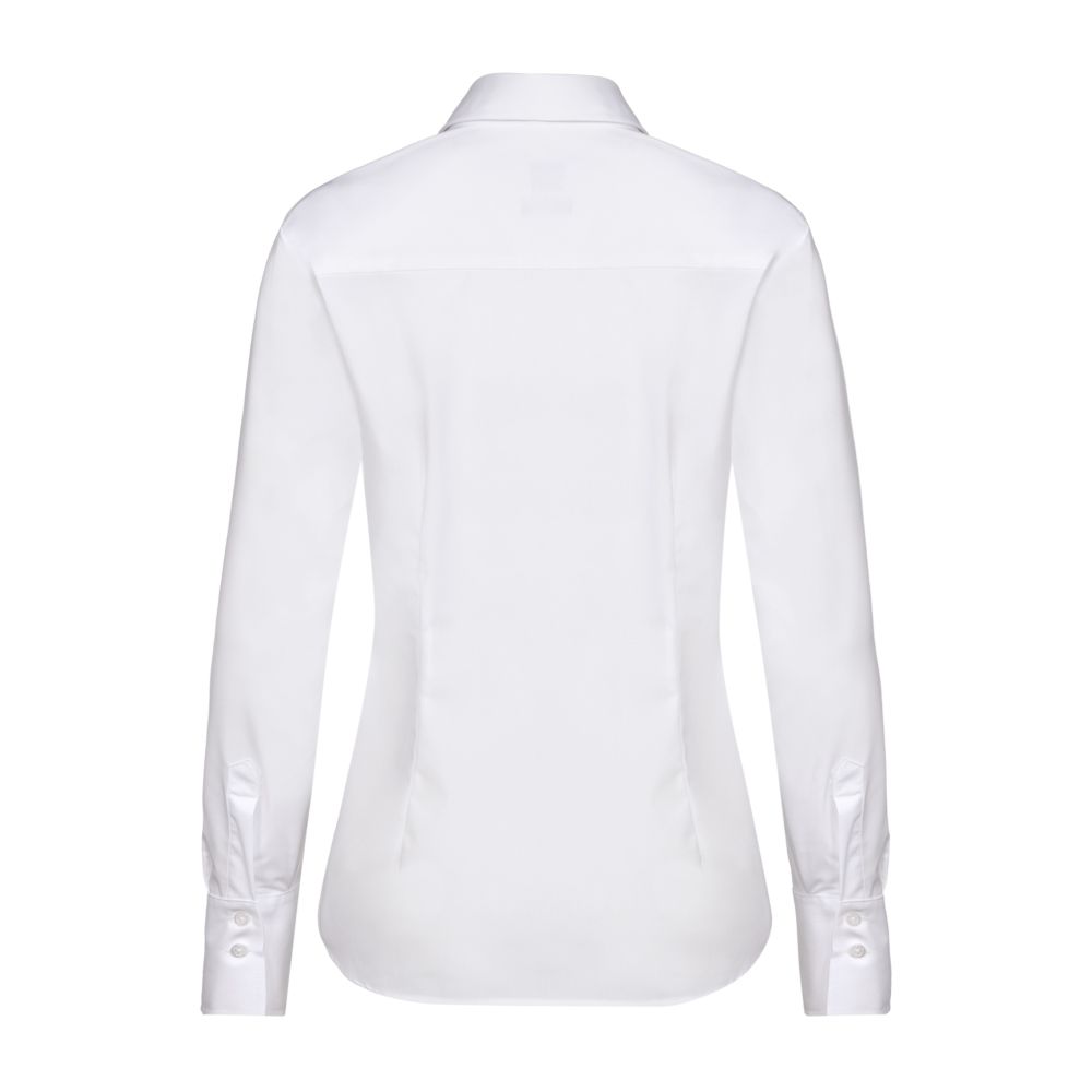 6650.1120.090 weiß Bluse 1/1 CF Basic | Langarm