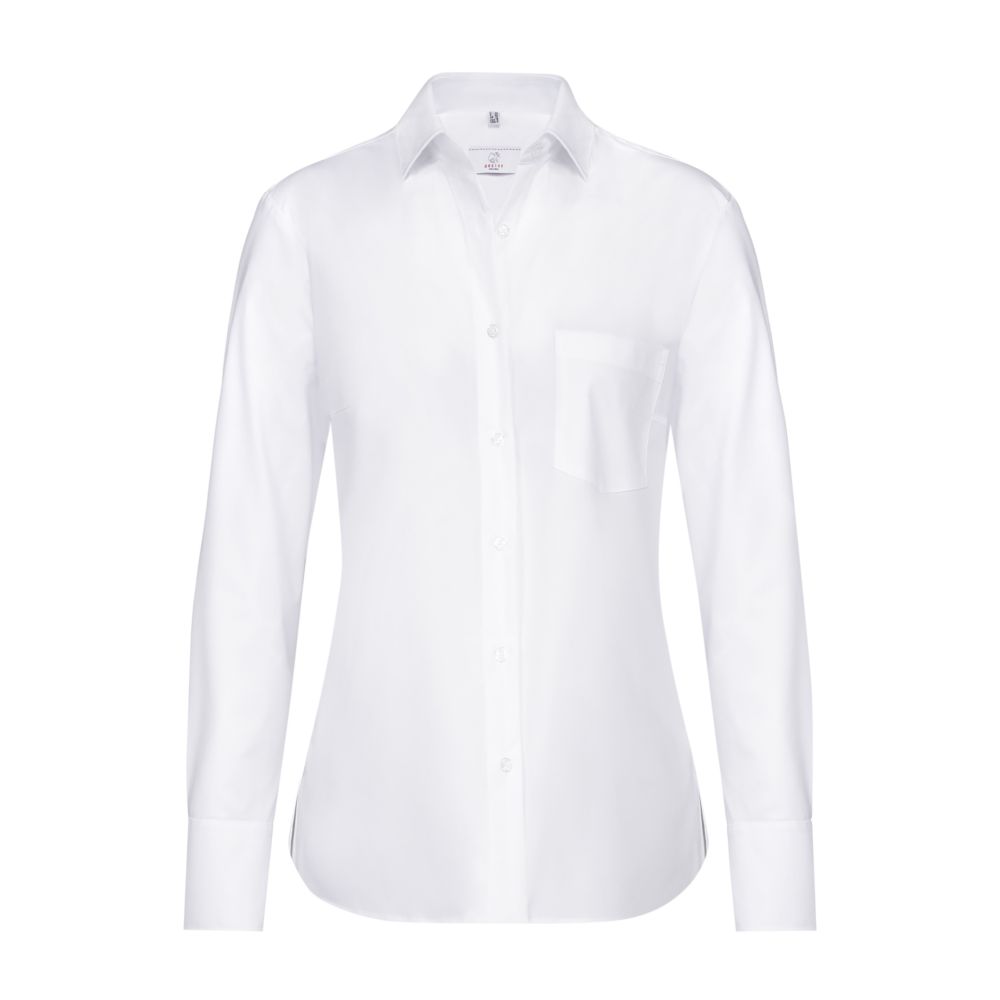 GREIFF Damen-Bluse 1/1 CF Basic, 090 weiß | 6650.1120