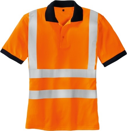 7029 Sylt Warnschutz-Polo-Shirt (S)