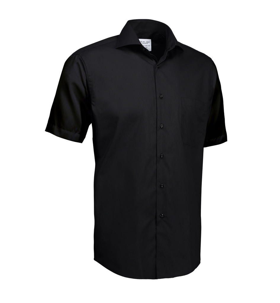 SEVEN SEAS Hemd | klassisch | Kurzarm | modern | SS410 (black, S)