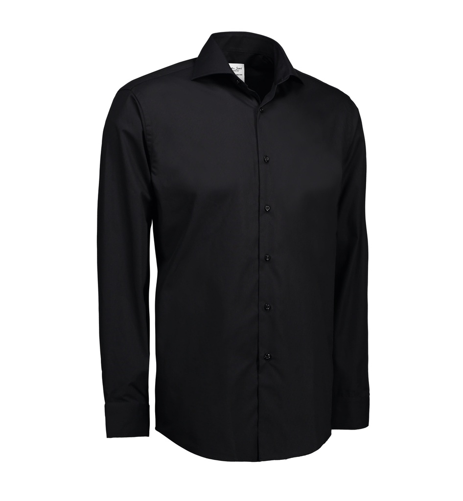 SS8 Business-Hemd | Langarm | modern (black, S)