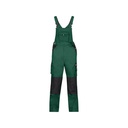 400124 Versailles | zweifarbige Latzhose mit Kniepolstertaschen