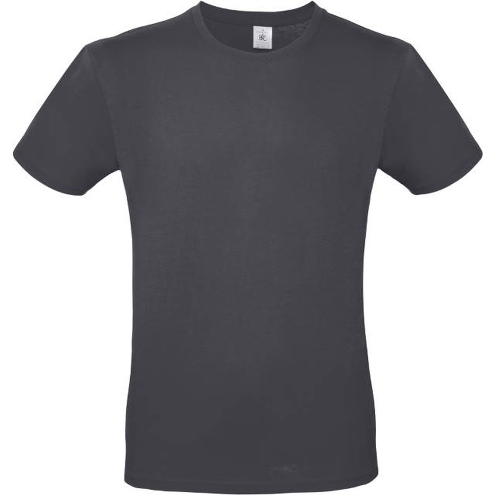 [01001T67000] B&C #E150 T-Shirt | 01.001T (dunkelgrau, XS)