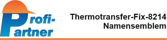 TR-FIX-8214 Thermotransfer-Fix-8214 Namensemblem