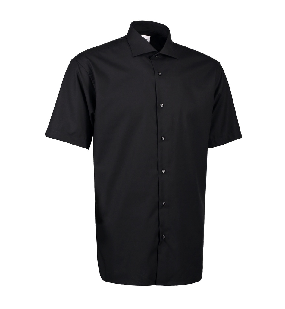 SEVEN SEAS Business-Hemd | Kurzarm | modern | SS254 (black, S)