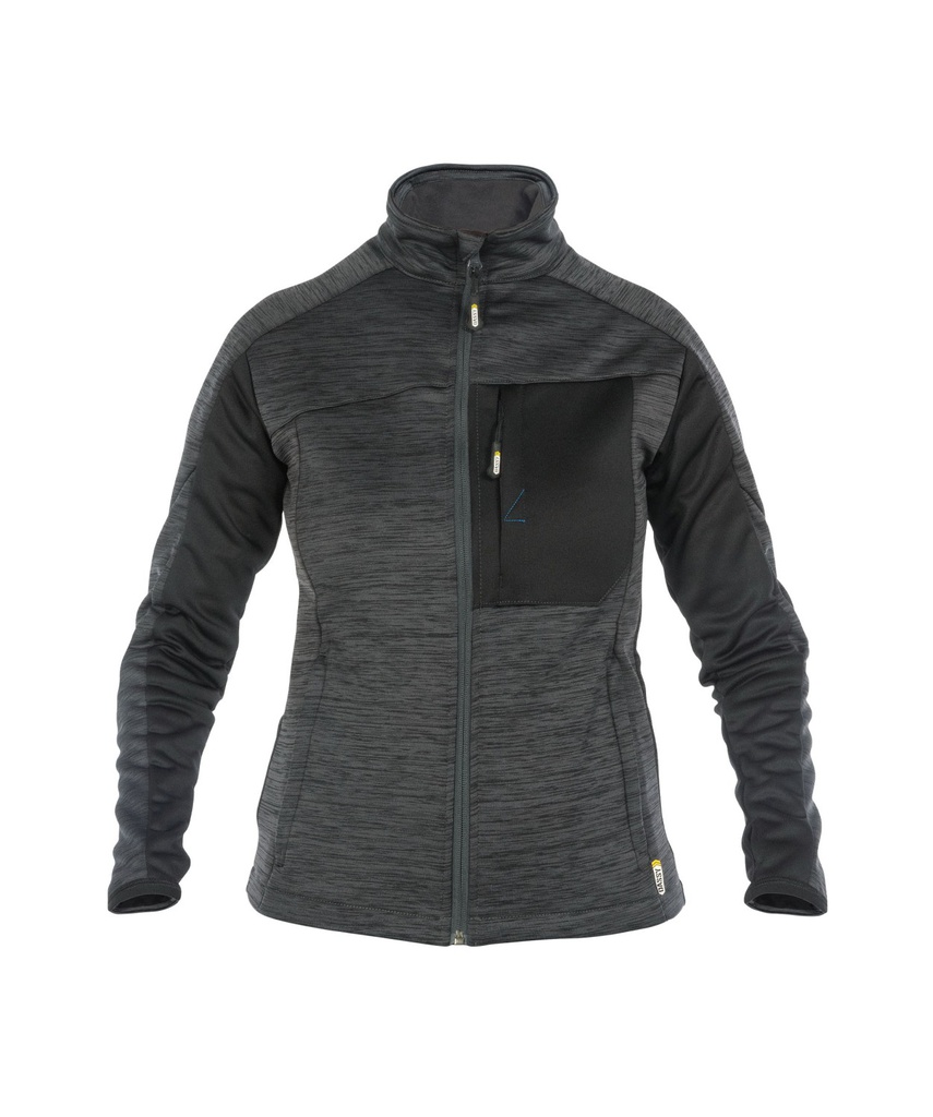 300474 Convex Woman | Midlayer-Jacke für Damen (anthrazitgrau/schwarz, L)