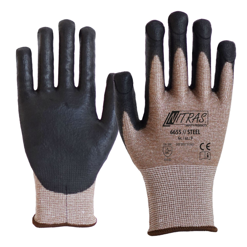 NITRAS Stichschutzhandschuhe | 6655