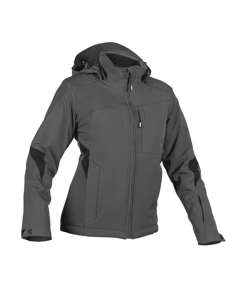 300480 Nordix Woman | Stretch-Winterjacke für Damen (anthrazitgrau, XS)