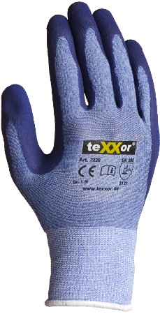 TEXXOR Polyester-Strickhandschuhe LATEX | 2229