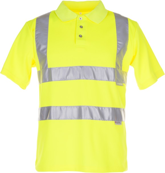 2092 Warnschutz Polo-Shirt uni