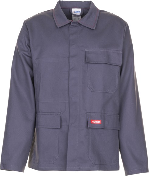 PLANAM Hitze-/Schweißerschutz 360g/m², Jacke (sdVr) | 1709-grau-60