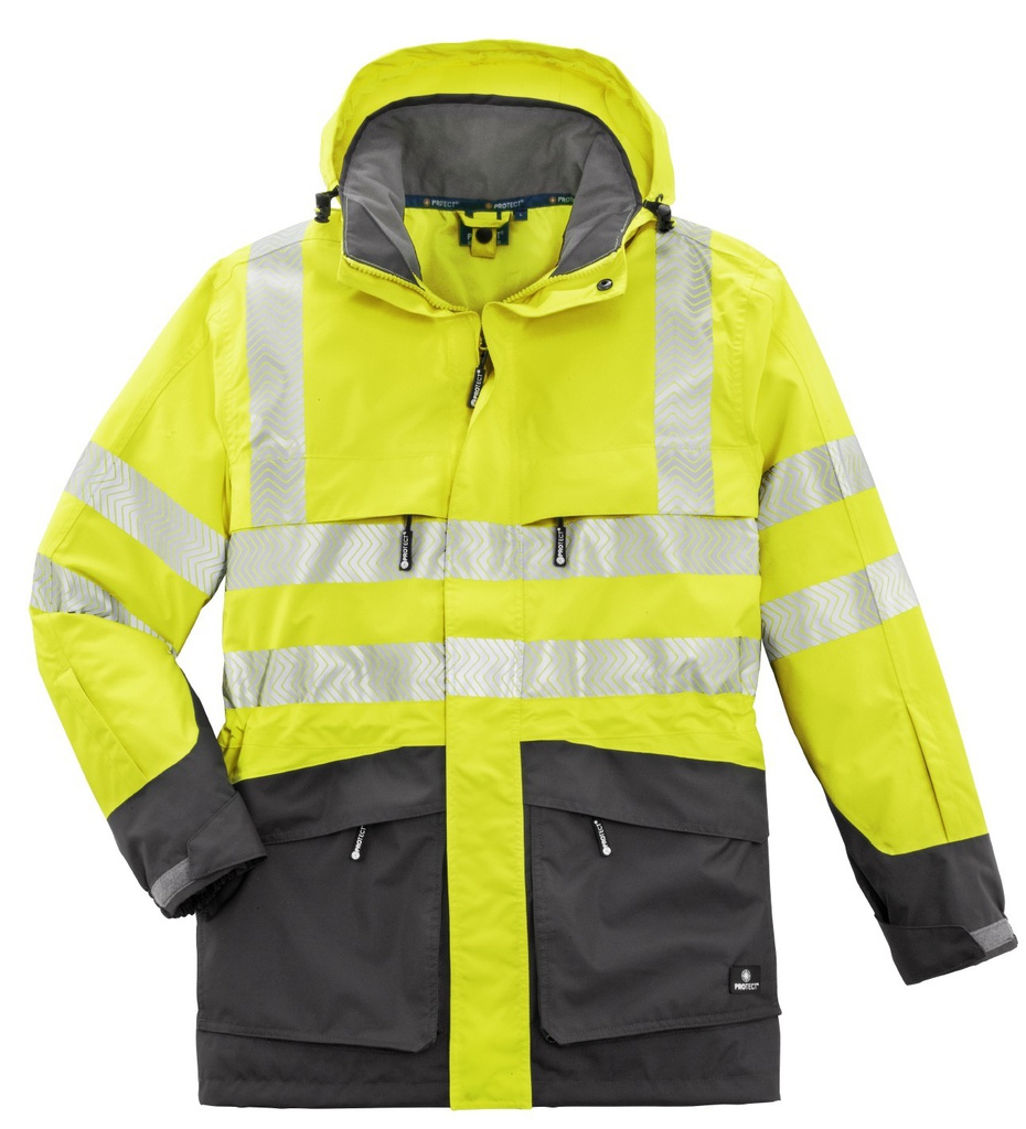 3415 4PROTECT® Tampa Warn-Wetterschutz-Jacke (XS)
