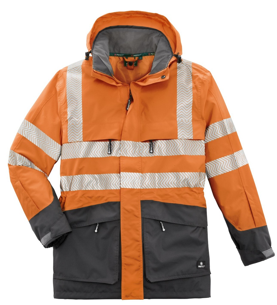 3410 4PROTECT® Tampa Warn-Wetterschutz-Jacke (XS)
