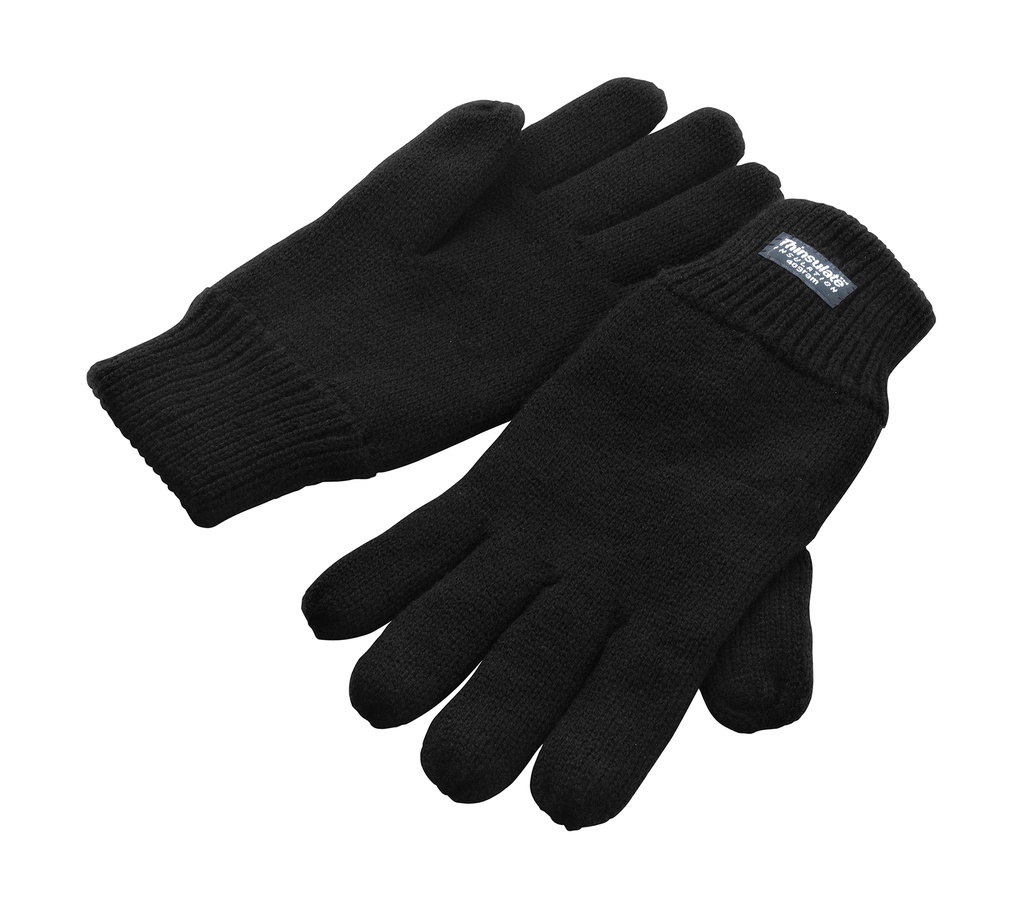 052.33 Fingerhandschuhe Thinsulate (black, S/M)