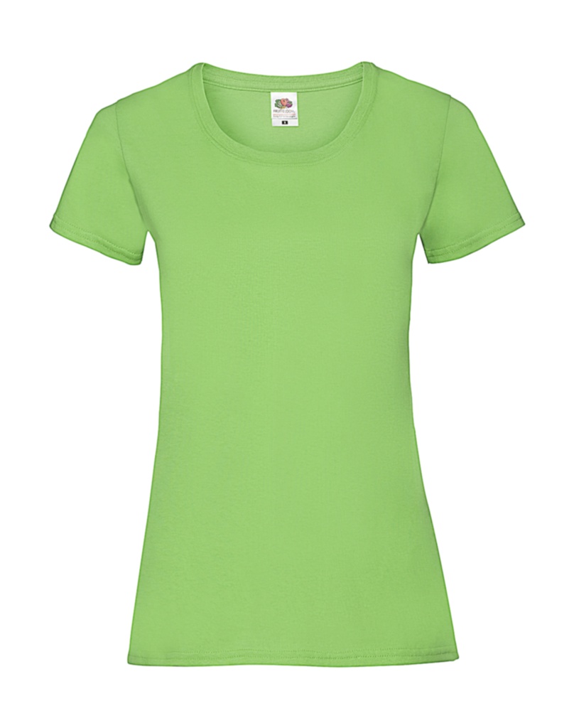 136.01/lime Ladies' Valueweight T