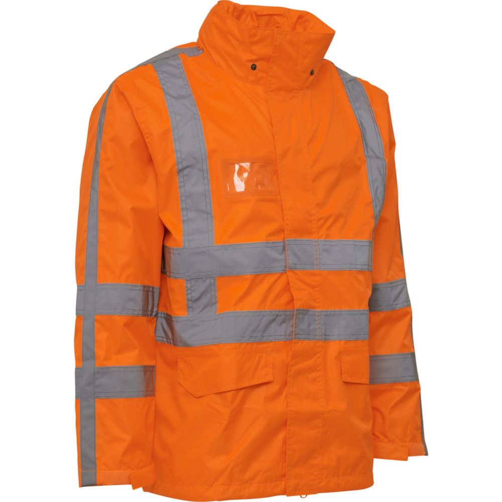 086005R  Visible Xtreme Jacke (030 fl. orange, S)