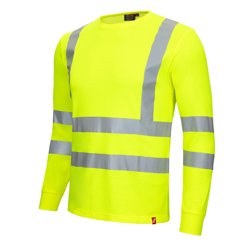 7009 MOTION TEX VIZ UV-Schutz Warnschutz-Langarmshirt