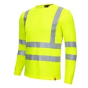 7009 MOTION TEX VIZ UV-Schutz Warnschutz-Langarmshirt