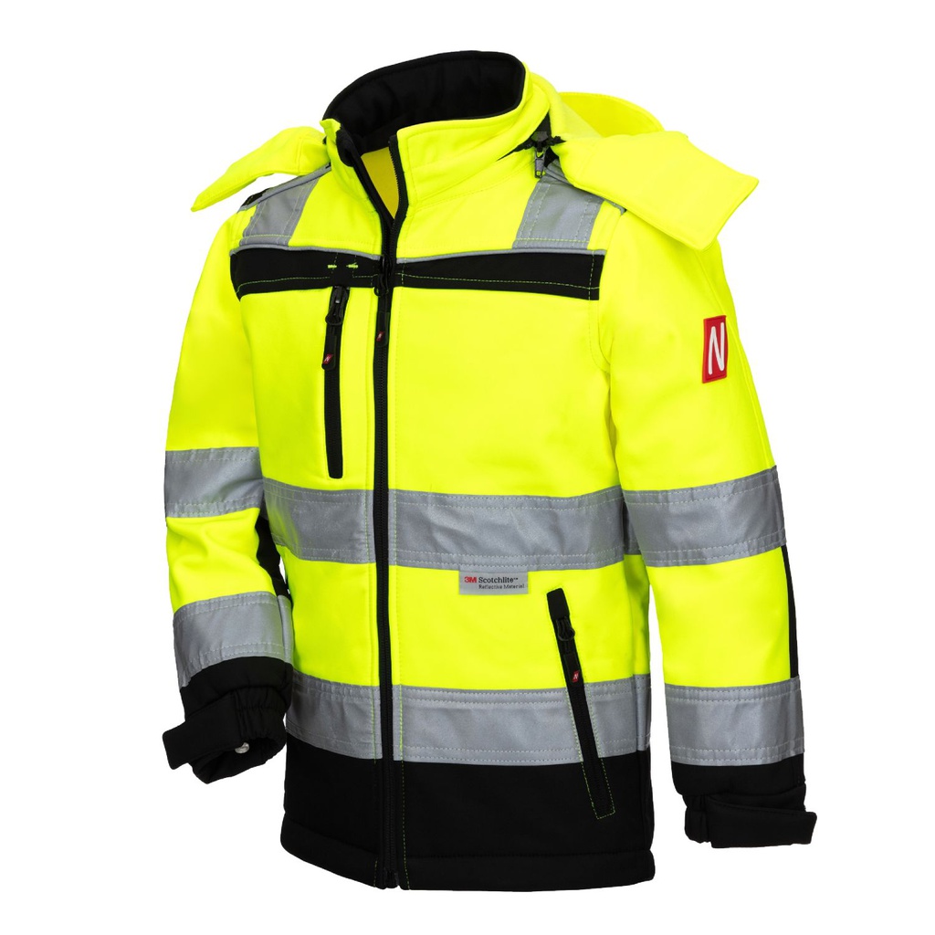 NITRAS MOTION TEX KIDS Warnschutz-Softshelljacke | 7171KIDS