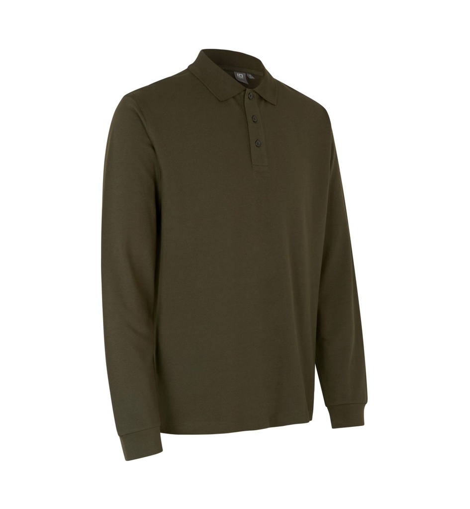 ID IDENTITY Langarm-Poloshirt | Stretch | 0544