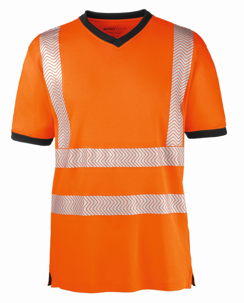 3430 4PROTECT® Miami Warnschutz-T-Shirt (XS)
