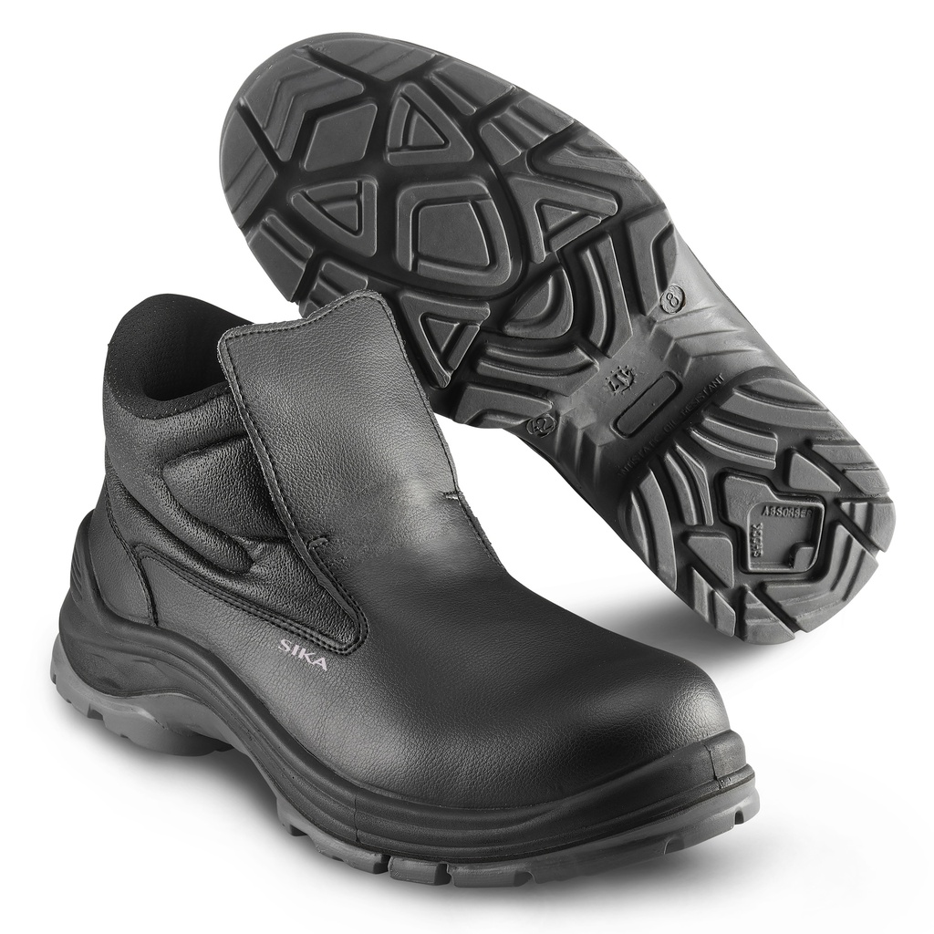 212 Easy Mid Sicherheitsstiefel S2 (schwarz, 35)