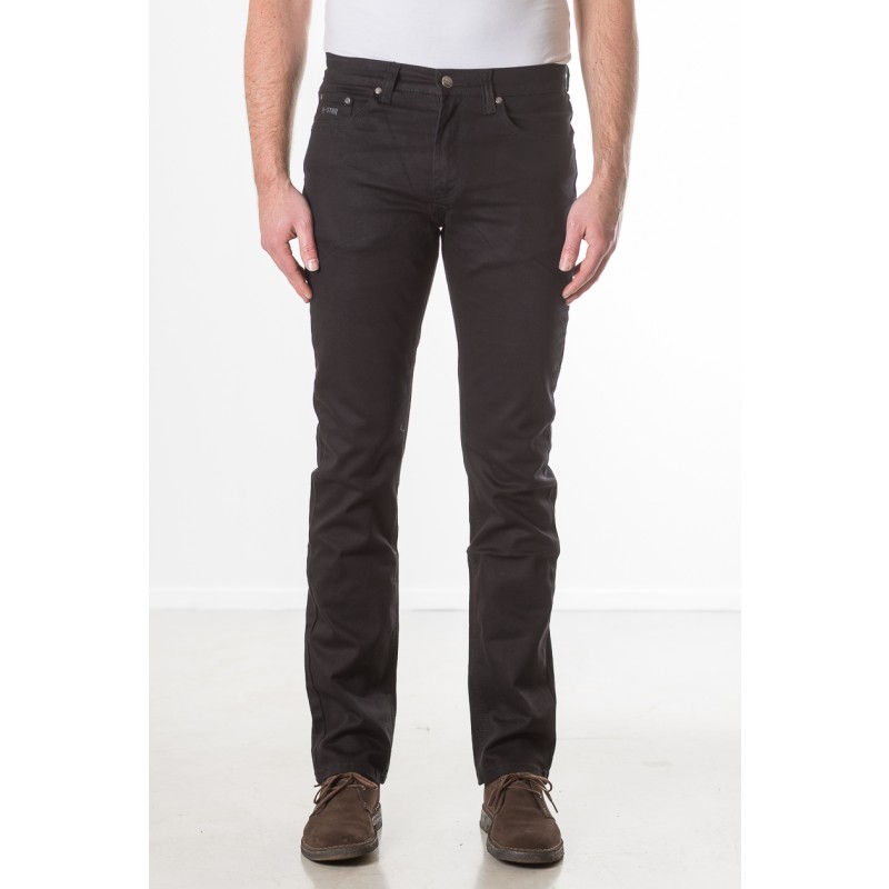 JACKVIL Jacksonville Newstar Stretchjeans Twill, schwarz